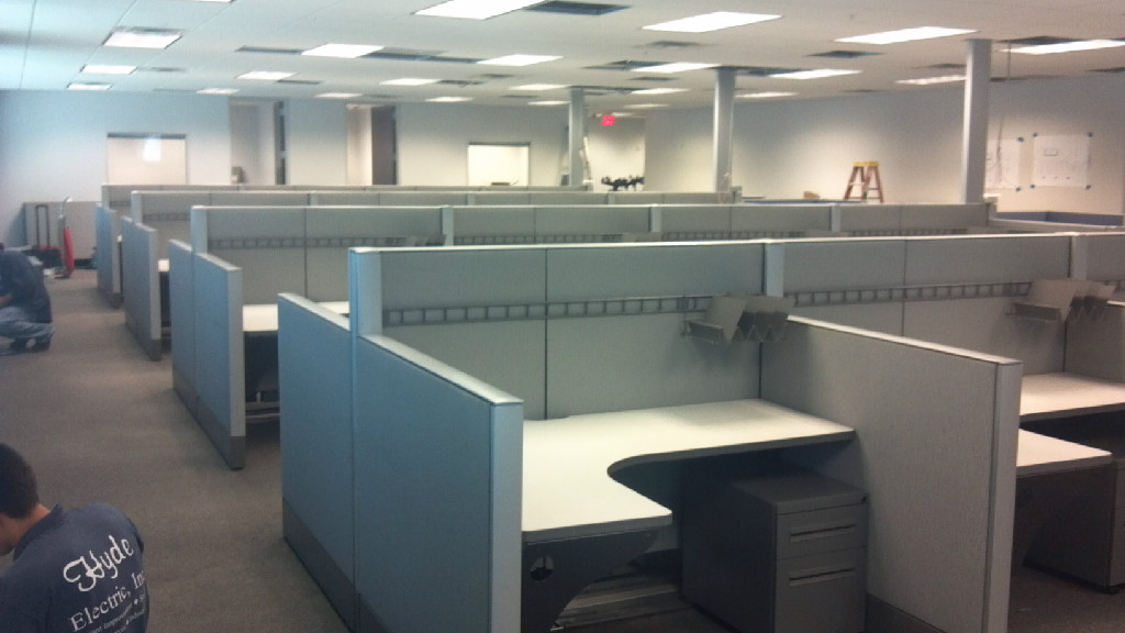 Ohio cubicle installation services, office cubicle partition installers