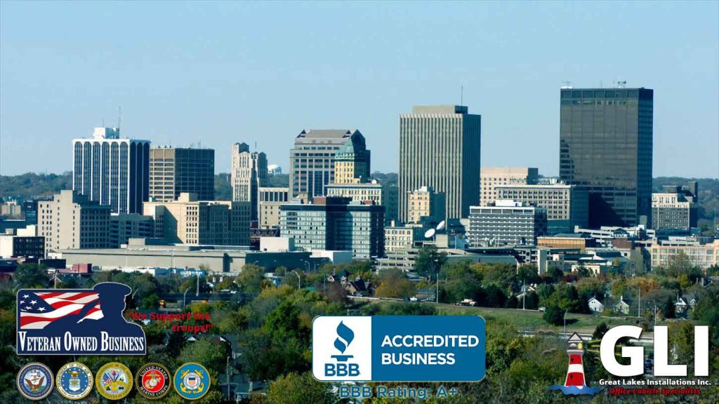 Akron cubicle installation services, office cubicle partition